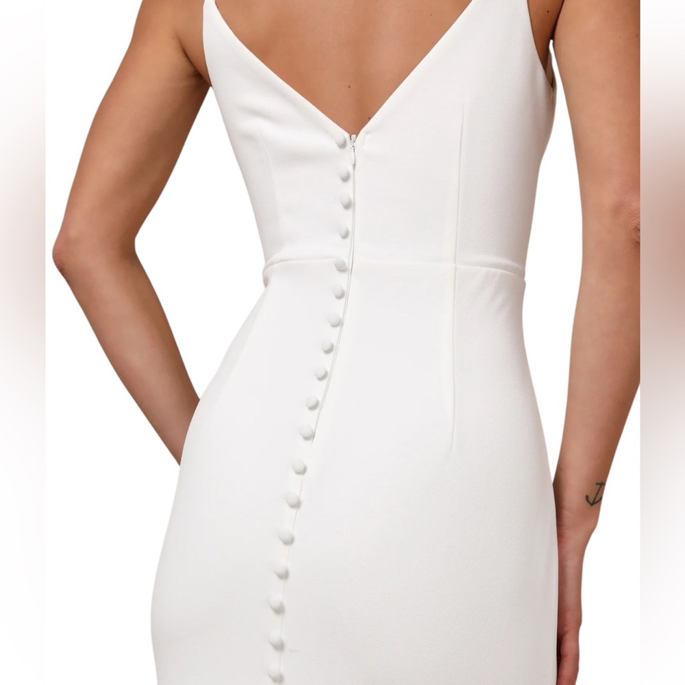 Lulus Feeling of Forever White Sleeveless Mermaid Maxi Dress - Picture 4 of 13